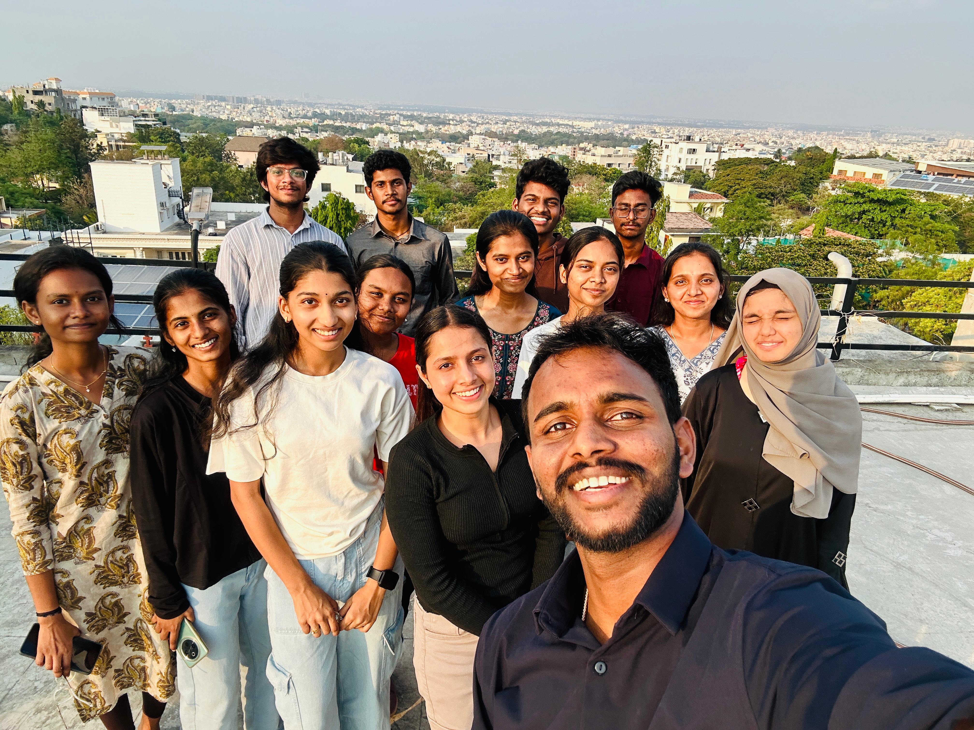 Interns Meetup at Evolvex Spaces