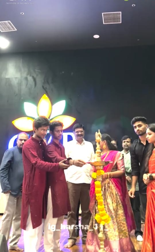 Freshers' Inauguration lamp lighting ceremony