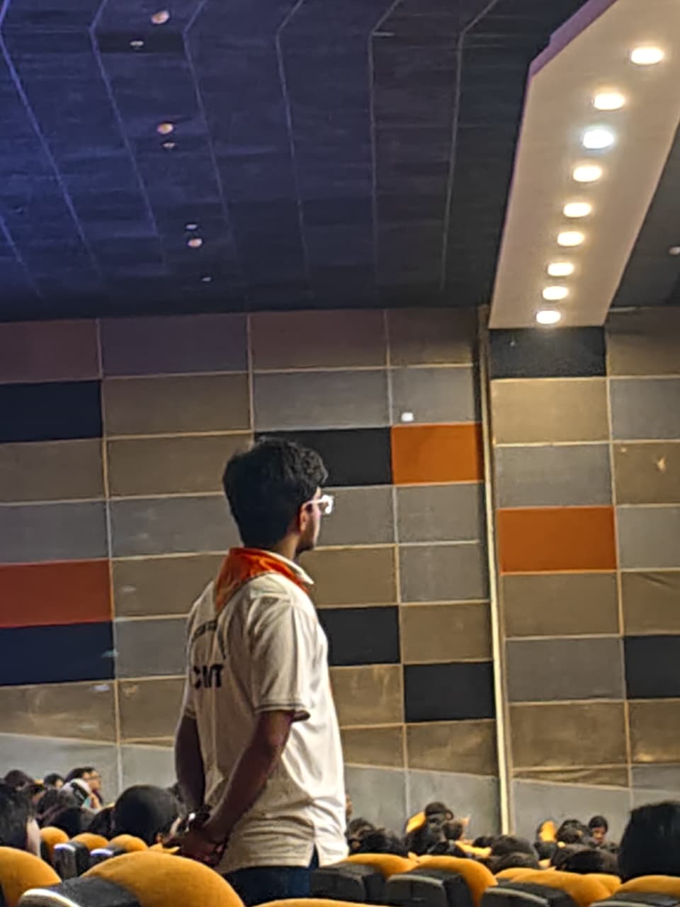Volunteer for ViraLoop Club Launch Crowd Management at CMRIT Auditorium
